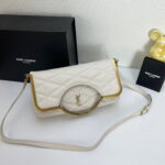 YSL25 New arrival Handbag Crossbody bag white 71314 size: 25*20cm