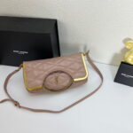 YSL25 New arrival Handbag Crossbody bag Leather pink 71314 size: 25*20cm