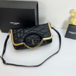 YSL25 New arrival Handbag Crossbody bag black 71314 size: 25*20cm