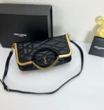 YSL25 New arrival Handbag Crossbody bag black 71314 size: 25*20cm