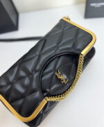 YSL25 New arrival Handbag Crossbody bag black 71314 size: 25*20cm - Image 8