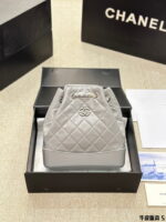 CHANEL Gabrielle Cowhide rgyle backpack 4 colors size: 23*23*10cm - Image 4