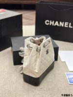 CHANEL Gabrielle Cowhide rgyle backpack 4 colors size: 23*23*10cm - Image 6