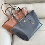 Burberry tote Shopping bag black brown size: 34*26cm - Image 3