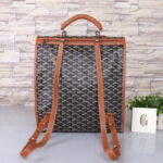 Goyard Backpack black with earthy yellow size:32*14*37cm - Image 4