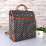 Goyard Backpack black with earthy yellow size:32*14*37cm - Image 2