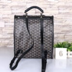 Goyard Backpack Black Collapsible shoulder strap detachable size: 32*14*37cm - Image 6