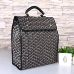 Goyard Backpack Black Collapsible shoulder strap detachable size: 32*14*37cm - Image 8