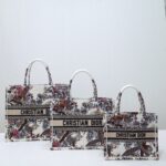 Dior embroidery tote bag - Image 2