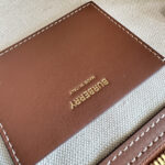 Burberry tote Shopping bag black brown size: 34*26cm - Image 7