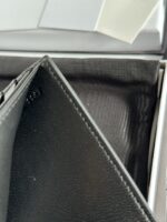 CELINE Black printing Short Wallet Size:11*10*5cm - Image 7
