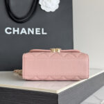 Chanel dark horse Kelly lychee colored cowhide long handle bag - Image 7