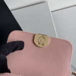 Chanel dark horse Kelly lychee colored cowhide long handle bag - Image 8