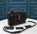 YSL Saint Laurent high-end leather Newmedium sunseto handbag crossbody bag [634723] - Image 5
