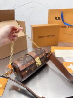 Louis Vuitton / LV prefall papillon trunk monogram round flip latch design crossbody bag - Image 7