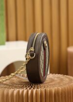 GUCCI / GG OPHIDIA GG Round bag size: 18*18*4.5cm - Image 6