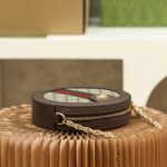 GUCCI / GG OPHIDIA GG Round bag size: 18*18*4.5cm - Image 8