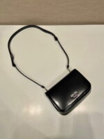 Prada Glossy leather shoulder bag 2vd061 size: 18*12.5*2.5cm - Image 2