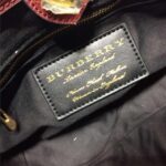 Burberry Heritage Archive The Banner wine red size: 25*19*12cm - Image 7